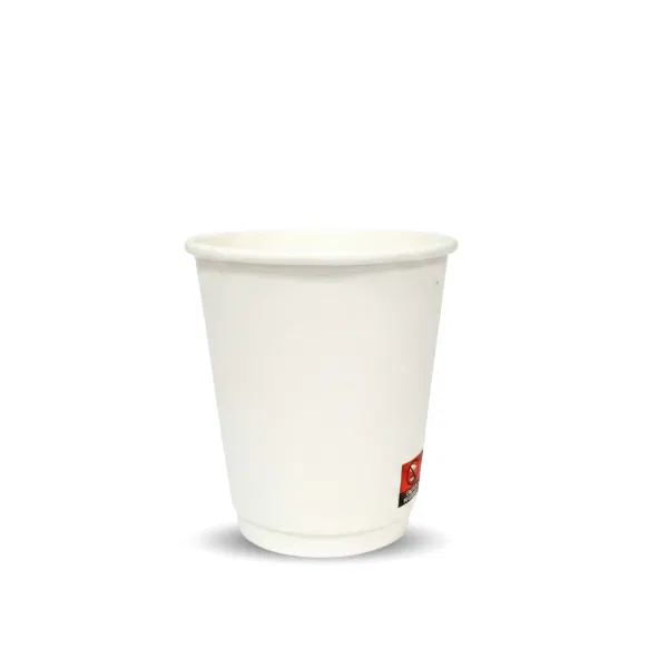 8oz White Matt DW PE Cup - EU (20 x 25's)