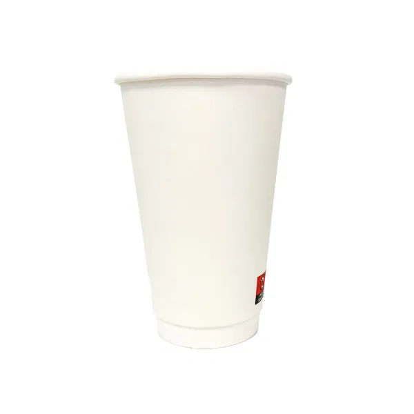 16oz White Matt DW PE Cup - EU (20 x 25's)