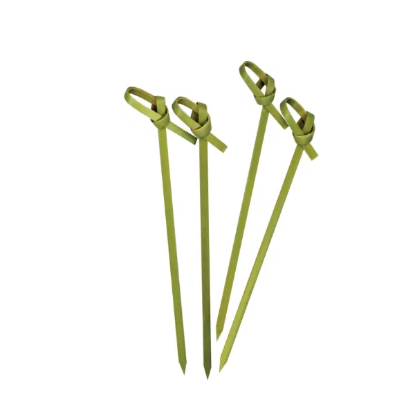 Looped bamboo skewer 90mm (10x100) - "SINGLE PACK"