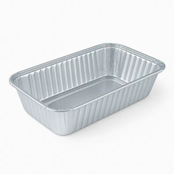 No.6a - 4 x 8" (660ml) Foil containers (5x100's)