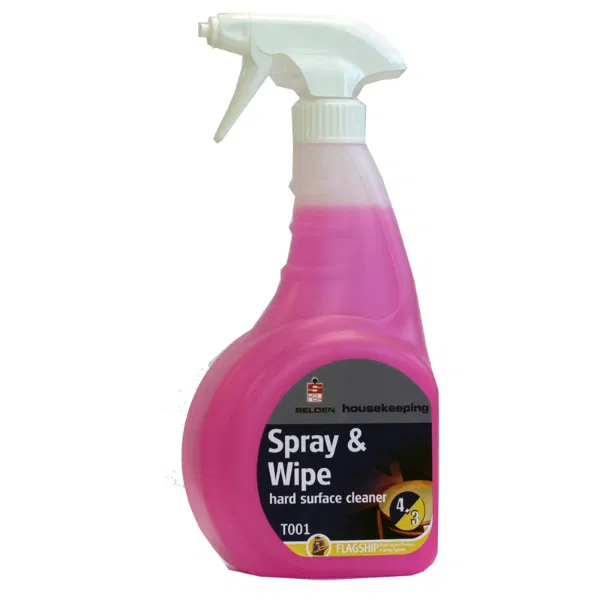 Spray & Wipe Hard Surface Cleaner (T001) 6x750ml