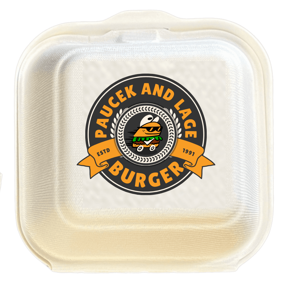 Bagasse burger boxes Ireland – eco packaging for food delivery