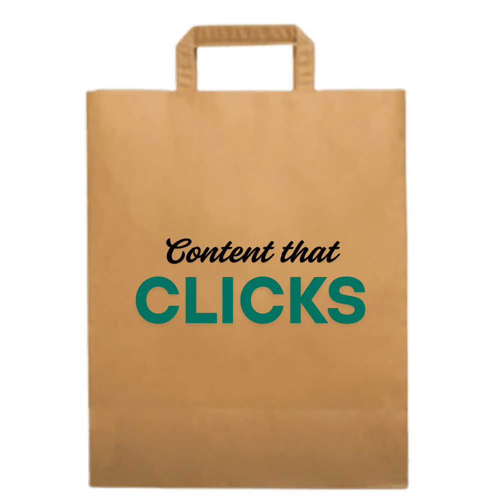 Custom flat handle paper bags Dublin – branded deli bag