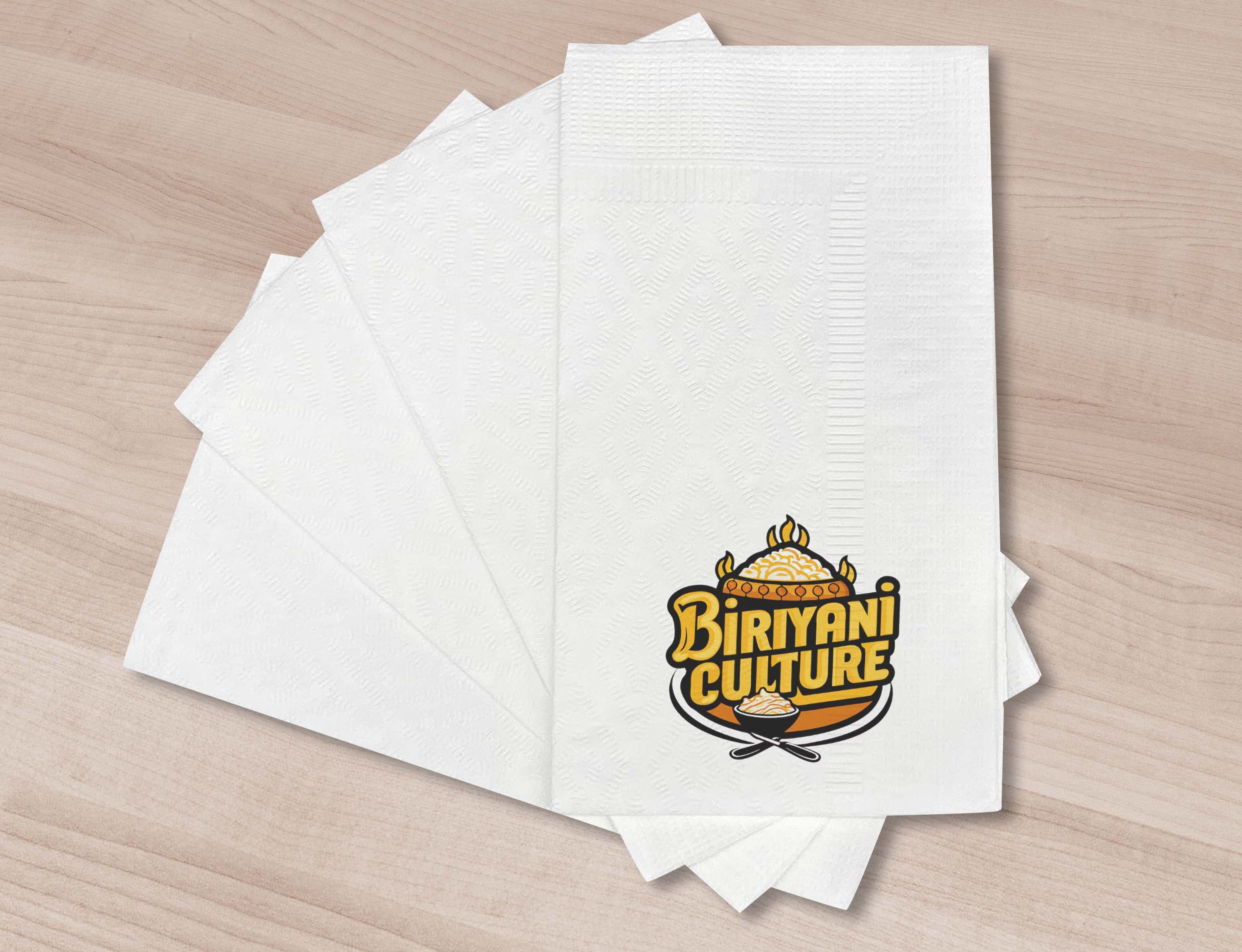 Wholesale catering napkins Ireland – case quantity plain napkins