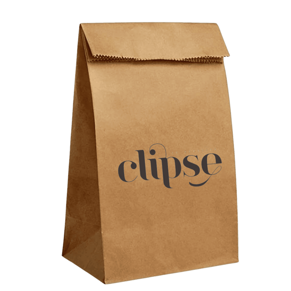 Custom printed SOS bags Ireland – logo on takeaway bag