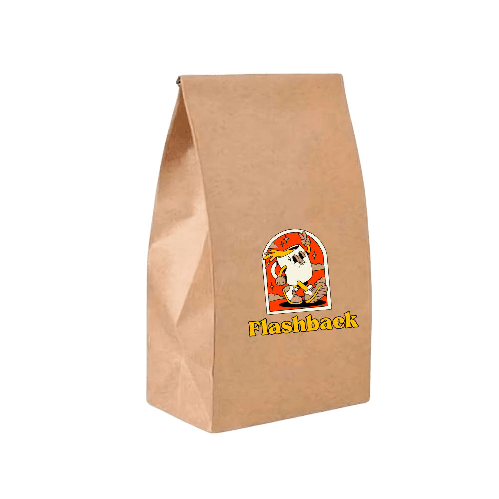 Brown kraft SOS bags Ireland – plain unbranded takeaway bags