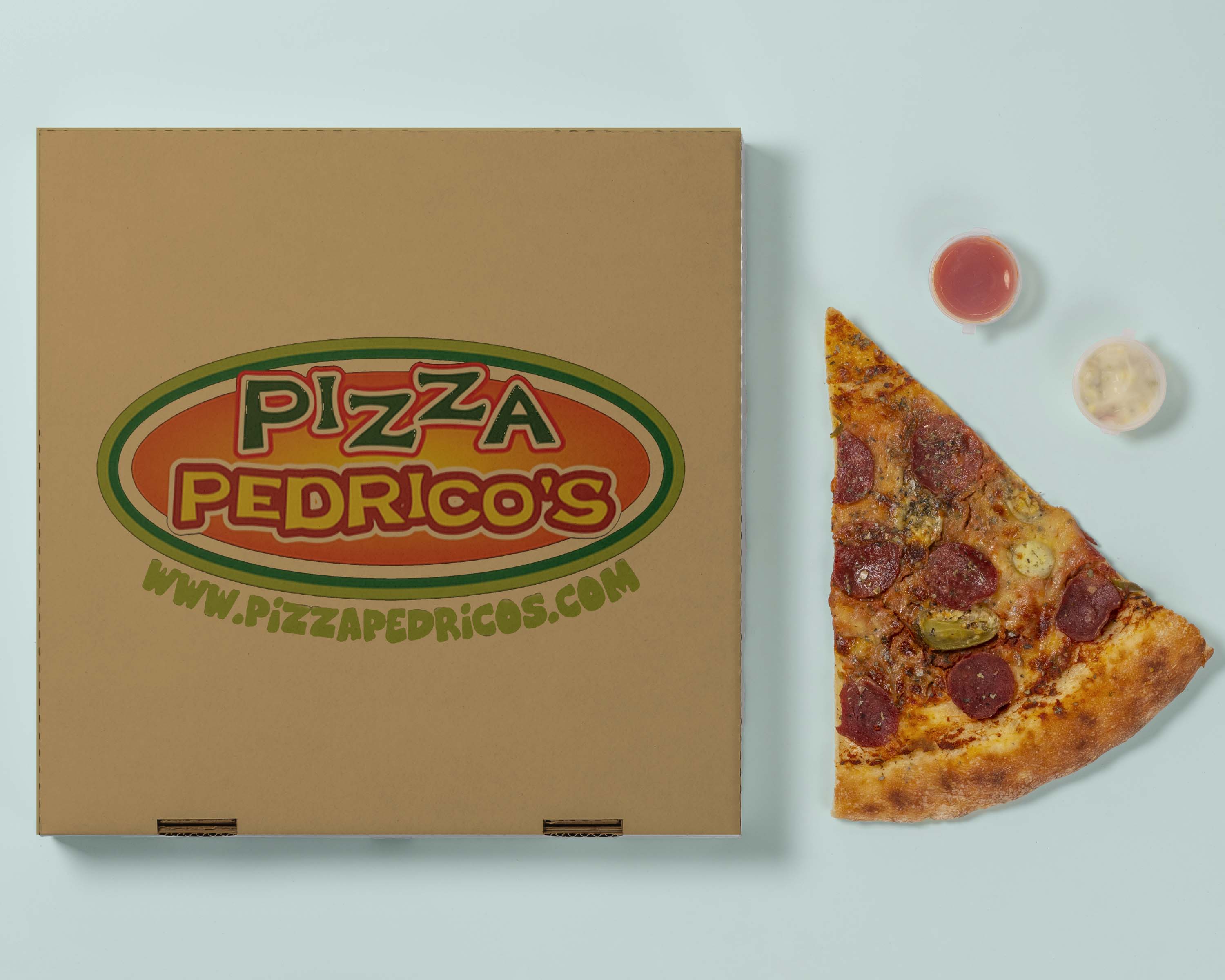 Custom printed pizza box design 3