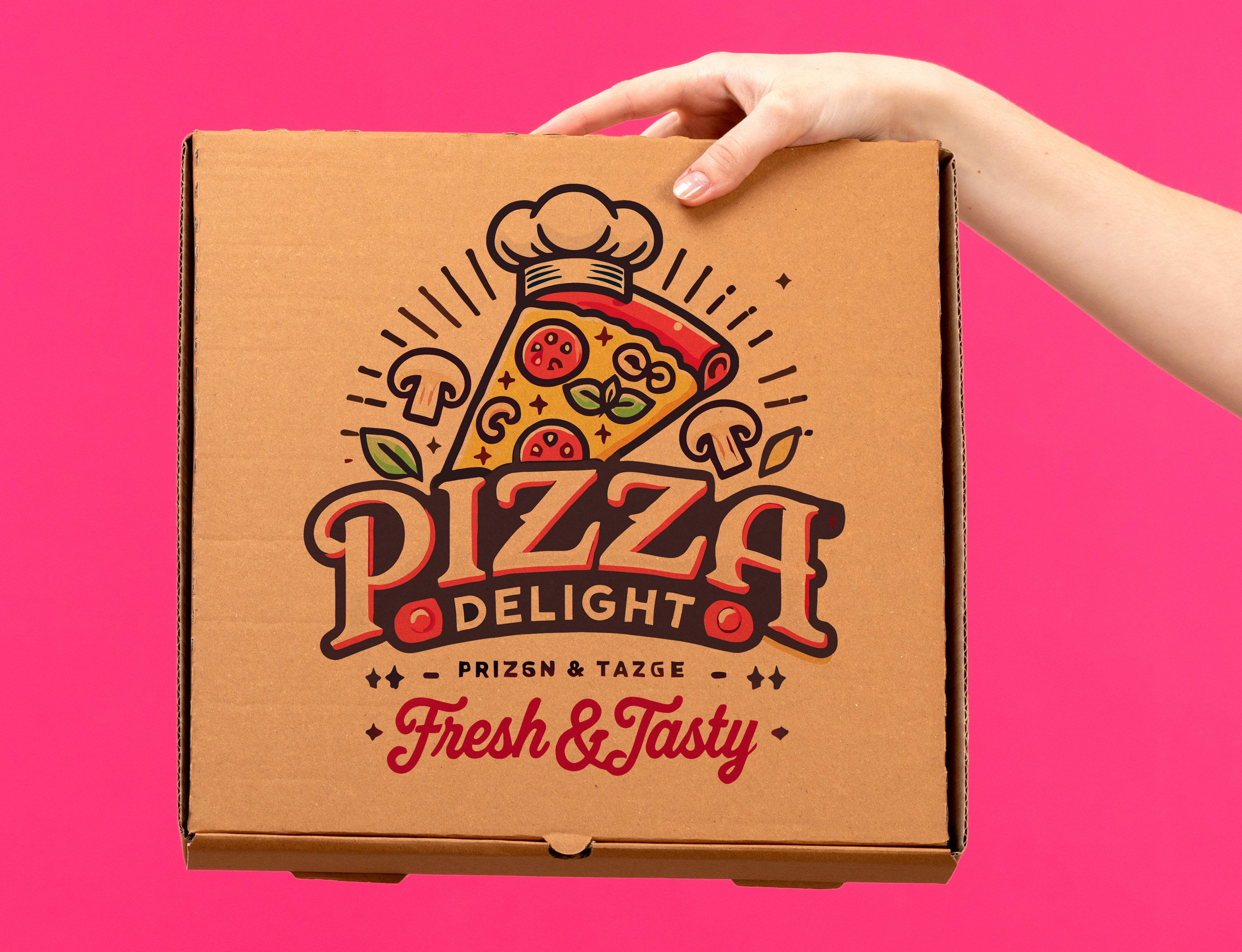 Plain Pizza Boxes